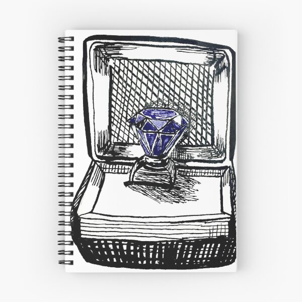 Item preview, With a large stone Ring in the box designed and sold by DaryaGeft.