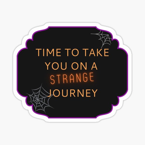 Strange Journey Sticker