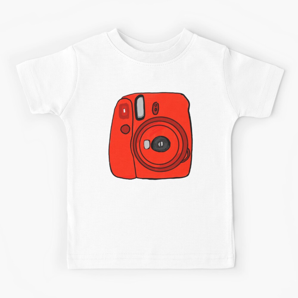 RED WAGON Girls Camera Graphic  T-Shirt 