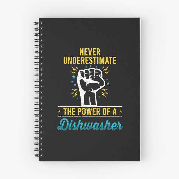 Item preview, Dishwasher Underestimate Power Plate Knife Fork Love Funny Quote Gender Household Errands Gift designed and sold by TheAplus.