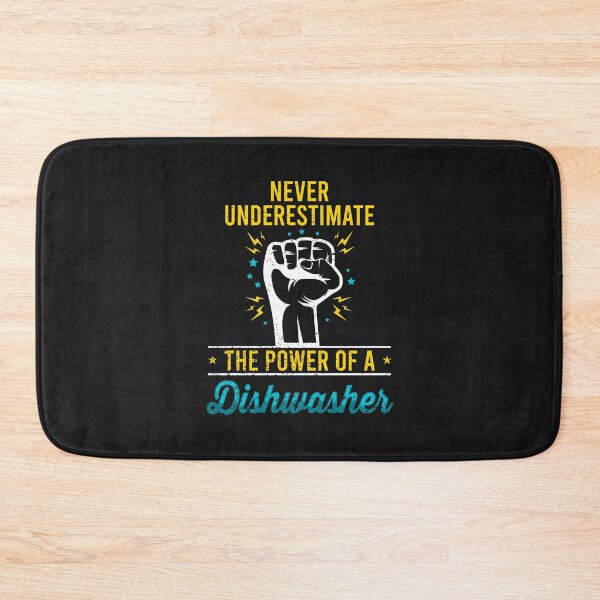 Item preview, Dishwasher Underestimate Power Plate Knife Fork Love Funny Quote Gender Household Errands Gift designed and sold by TheAplus.