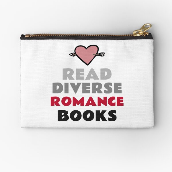 Read Diverse Romance Books Zipper Pouch