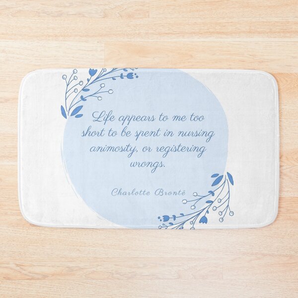 Item preview, Charlotte Brontë, Jane Eyre quote designed and sold by Lucinda Theodore.