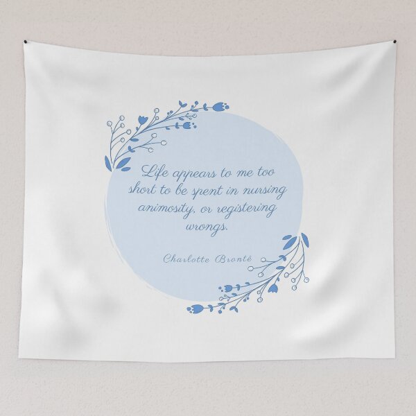 Item preview, Charlotte Brontë, Jane Eyre quote designed and sold by Lucinda Theodore.