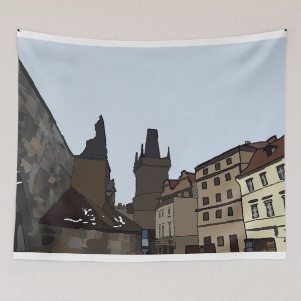 Item preview, Prague Charles Bridge designed and sold by Kimberly Webb.
