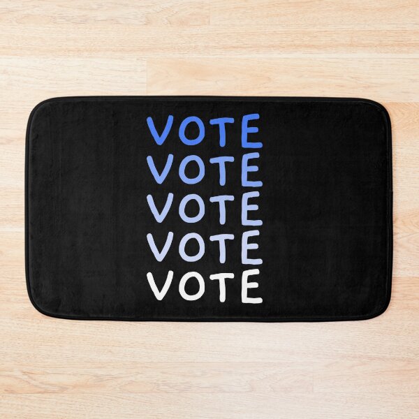 Item preview, VOTE blue gradient artwork designed and sold by CreatedbyJR.