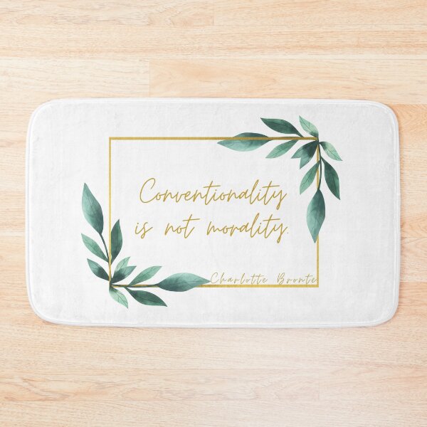 Item preview, Charlotte Brontë, Jane Eyre quote designed and sold by Lucinda Theodore.