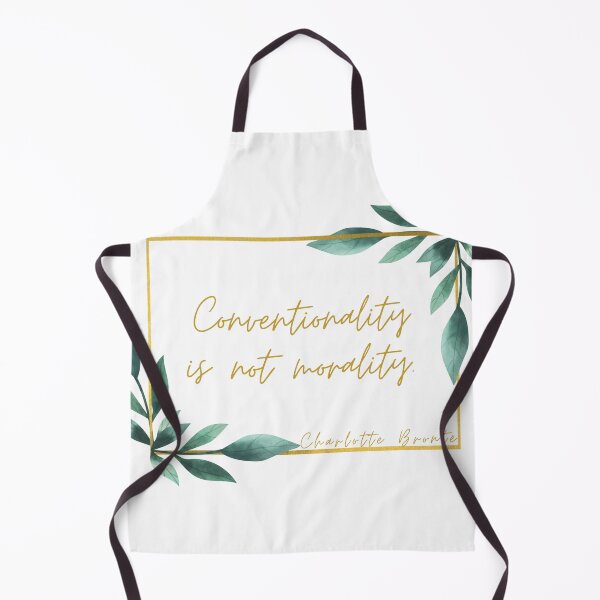 Item preview, Charlotte Brontë, Jane Eyre quote designed and sold by Lucinda Theodore.