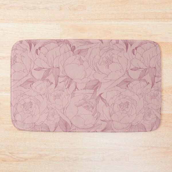 Item preview, Dusky Pink Peonies designed and sold by Inktopia-Art.