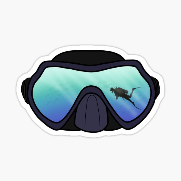 Scuba Diver Stickers for Sale