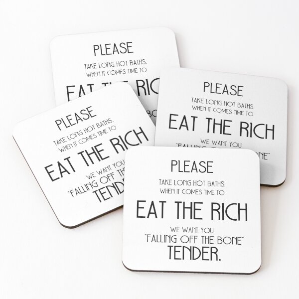 Item preview, Eat the rich designed and sold by saunterdownward.