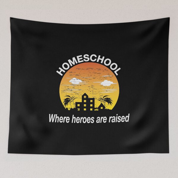 Item preview, Sunset Homeschool where heroes are raised designed and sold by nuz2.