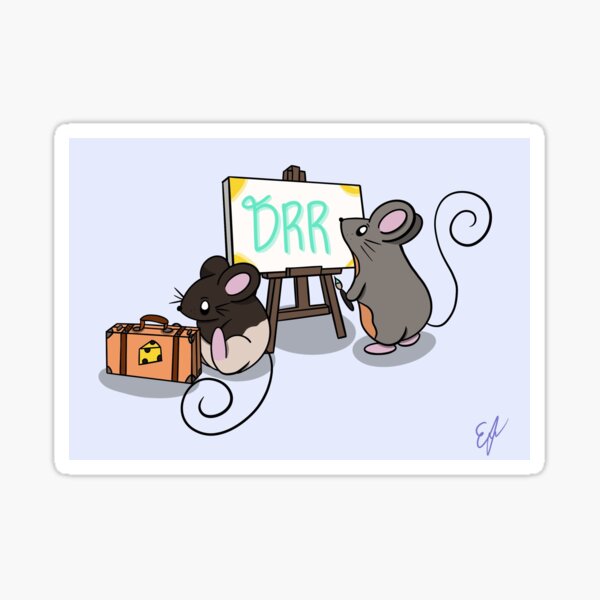 Mouse Logo  Sticker