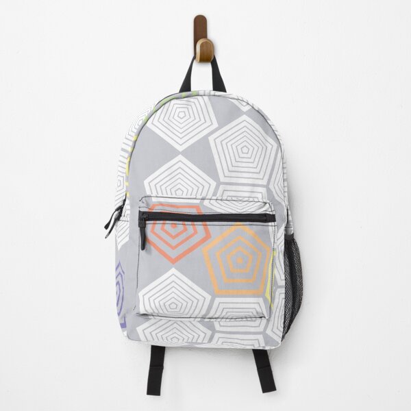 Item preview, Colour Pop Pentagons - Pastel Rainbow  designed and sold by LAEC-Shop.