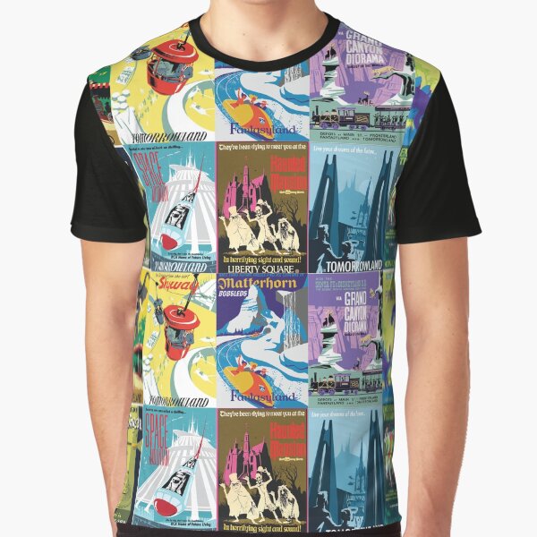 Vintage Ride Posters Graphic T-Shirt