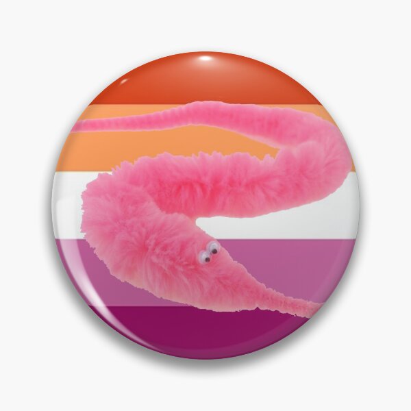 Item preview, Lesbian Pride Worm on a String designed and sold by NHChel.