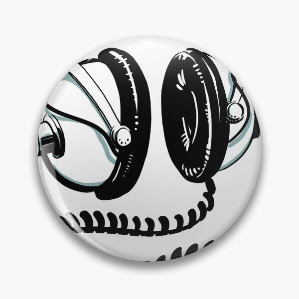 Item preview, Huge vintage headphones illustration designed and sold by SerifsWhiskey.