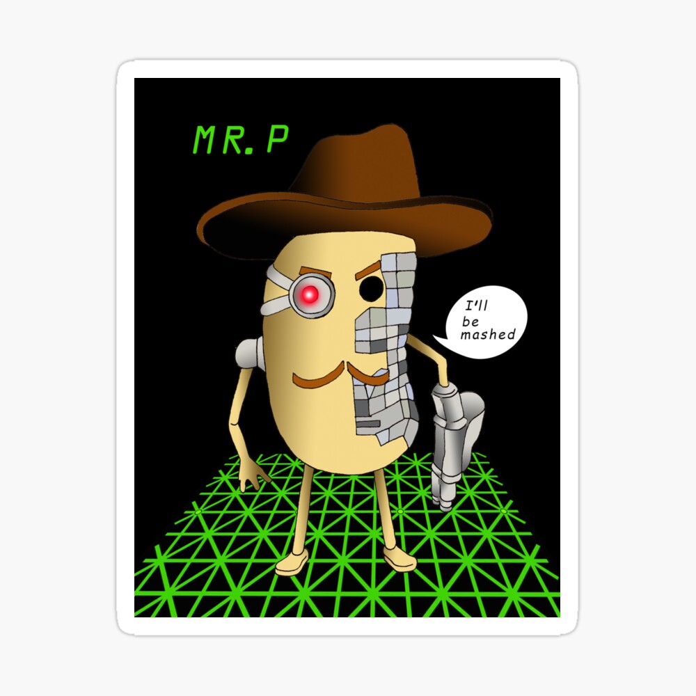Mr P Piggy Roblox Funny Gift Photographic Print By Freedomcrew Redbubble - mr p roblox piggy characters