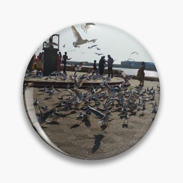 Item preview, Pigeons at Sea Shore designed and sold by GlobalHunt.