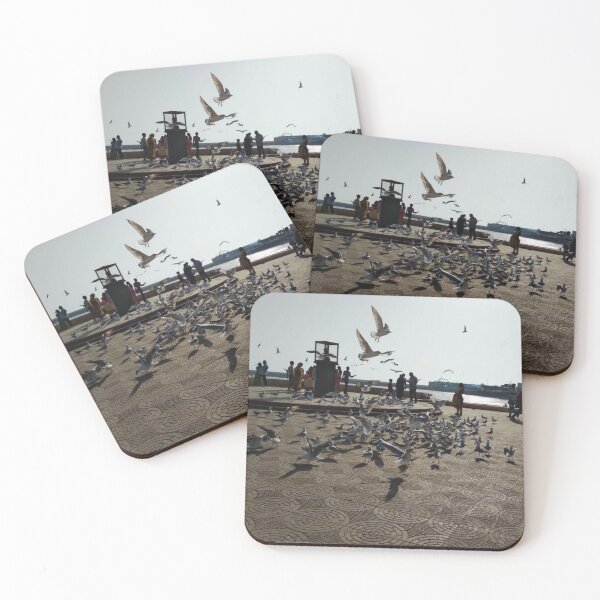 Item preview, Pigeons at Sea Shore designed and sold by GlobalHunt.