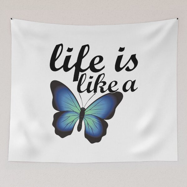 Item preview, Life is Like a Butterfly designed and sold by mahdi jahour.