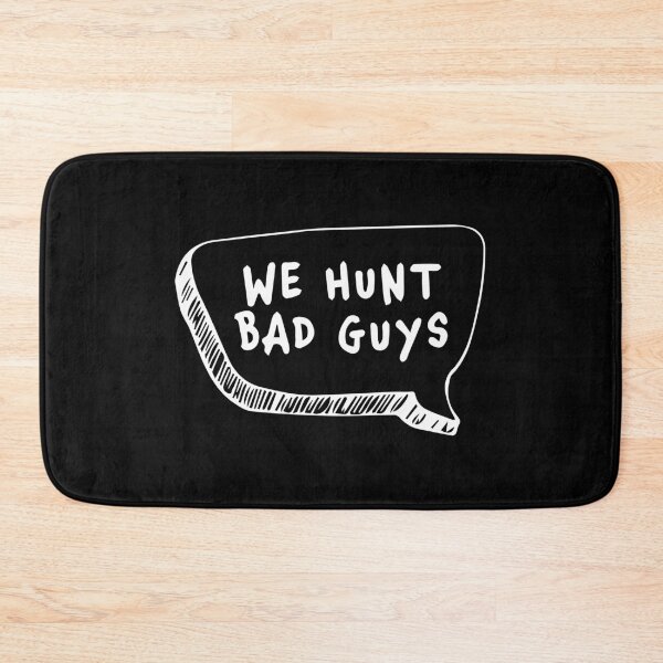 Item preview, We Hunt Bad Boys - Teenage Bounty Hunters designed and sold by silverhexagon.