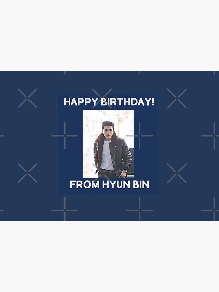 Happy Birthday From Hyun Bin by kpopkdramamerch