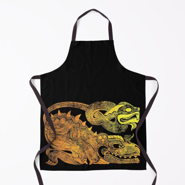 Item preview, Golden two-headed dragon designed and sold by Irina Ivanova.