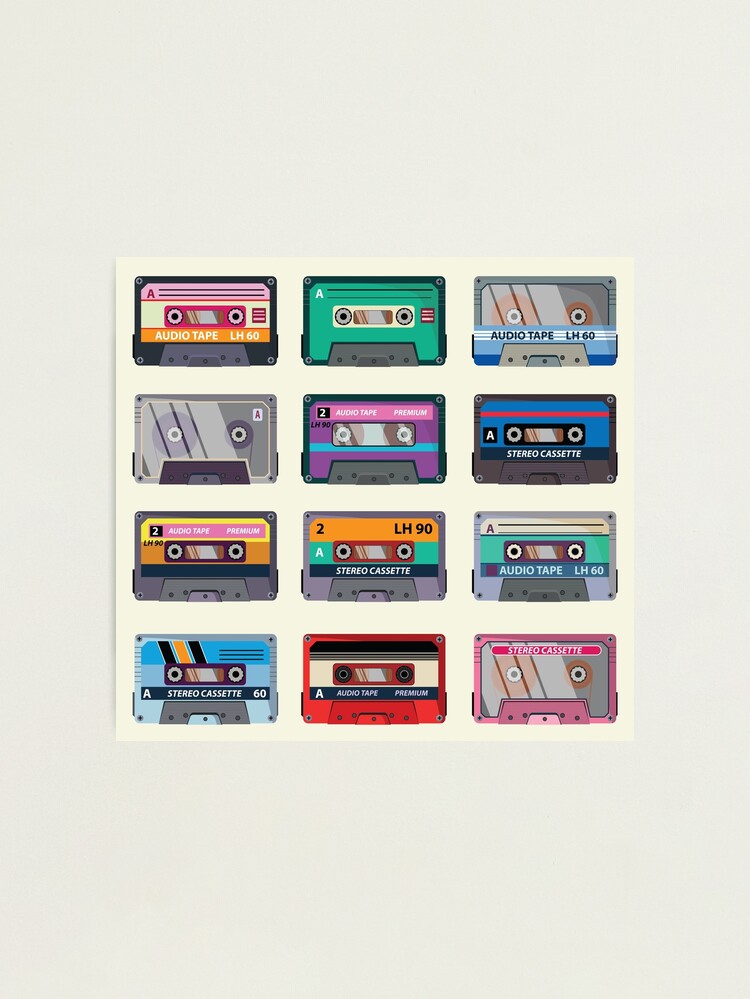 Cassette tape #music Classic T-Shirt Hardcover Journal for Sale by Jack-Mark