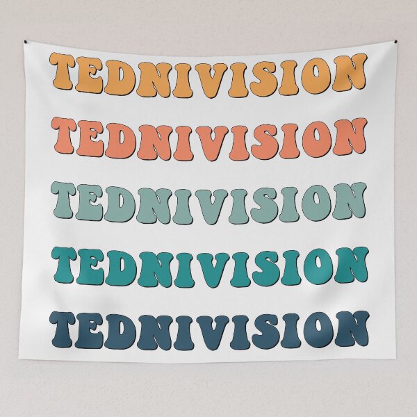 Item preview, Tednivison colorful vintage Pack designed and sold by Medmac's Designs.