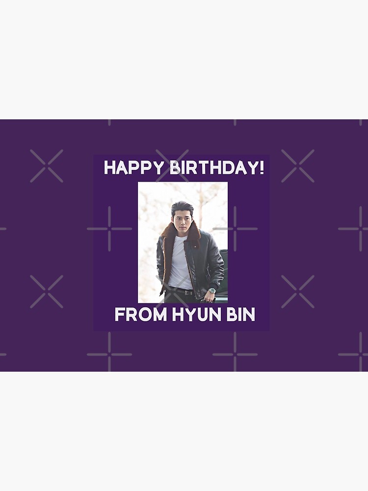 Happy Birthday From Hyun Bin by kpopkdramamerch