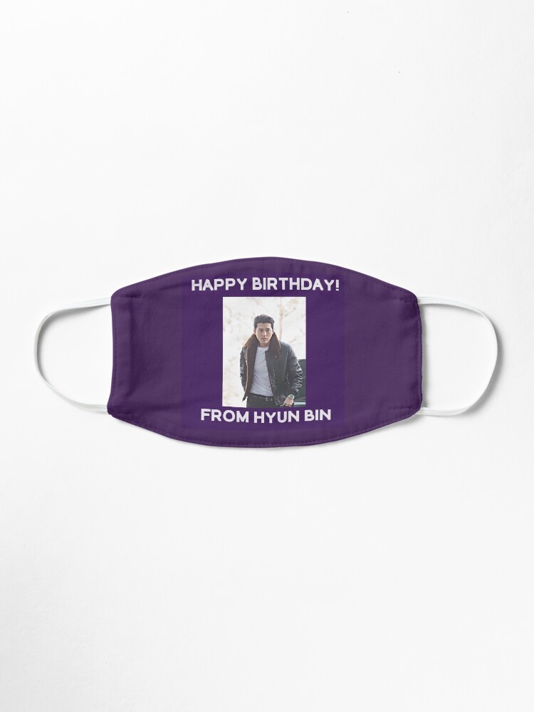 Alternate view of Happy Birthday From Hyun Bin Mask