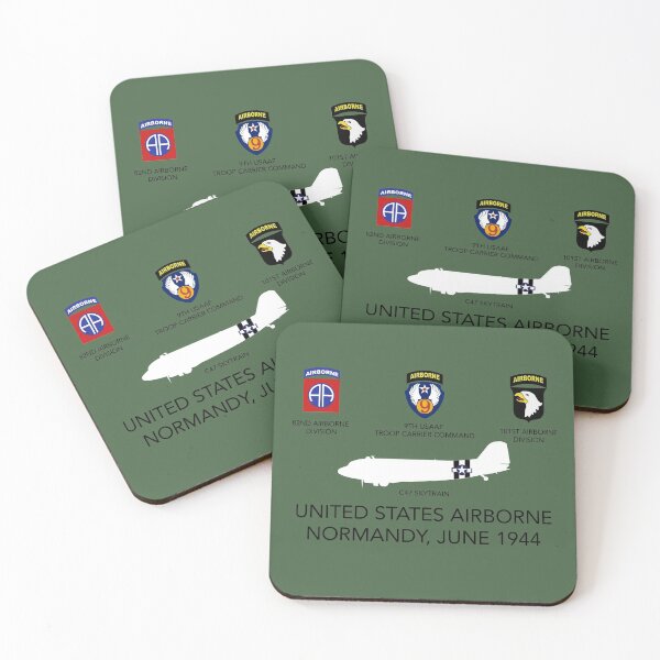 Item preview, United States airborne, Normandy 1944 designed and sold by Wartime Designs.