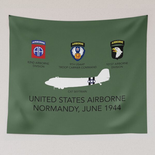 Item preview, United States airborne, Normandy 1944 designed and sold by Wartime Designs.