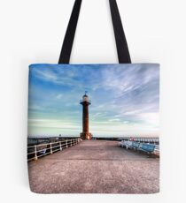 Whitby Pier Tote Bag