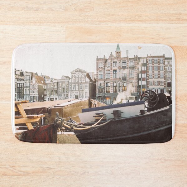 Item preview, Winter Boat Amsterdam designed and sold by ppolecho.