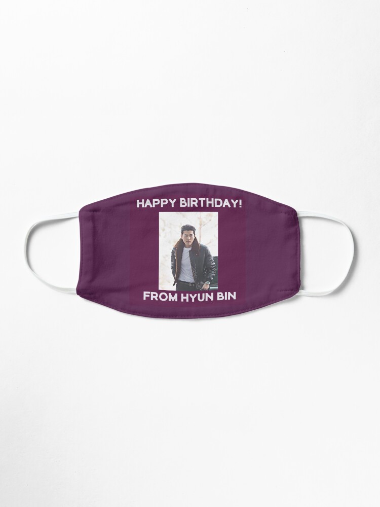 Alternate view of Happy Birthday From Hyun Bin Mask