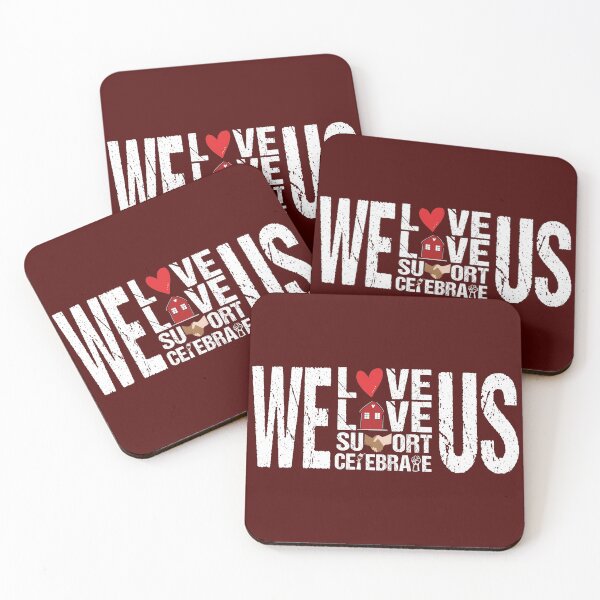 Item preview, We Live Love Support Celebrate Us designed and sold by Dream-bubble.
