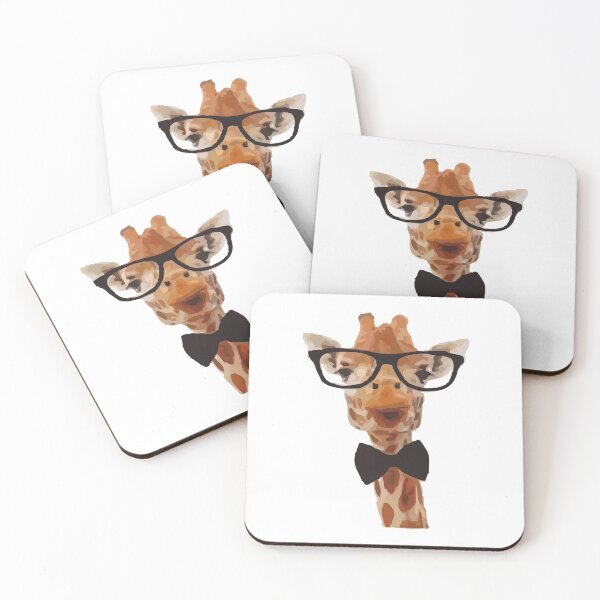 Item preview,  Giraffe with Glasses designed and sold by Fozy-Shop-Tees.