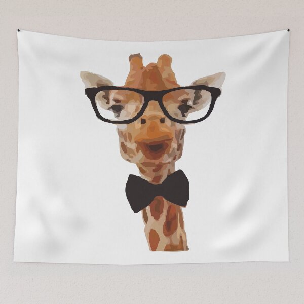 Item preview,  Giraffe with Glasses designed and sold by Fozy-Shop-Tees.