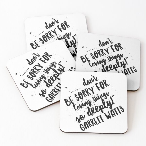Item preview, Quotes from Garrett watts t-shirt stickers designed and sold by -BENOVI.