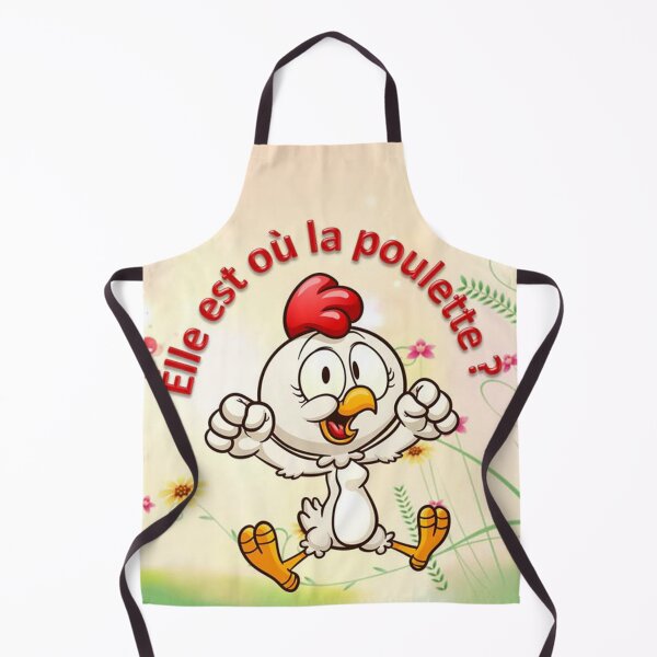 Item preview, COCOTTE humor hen chicken drawing rose flower girl woman cartoon designed and sold by dragonemma.
