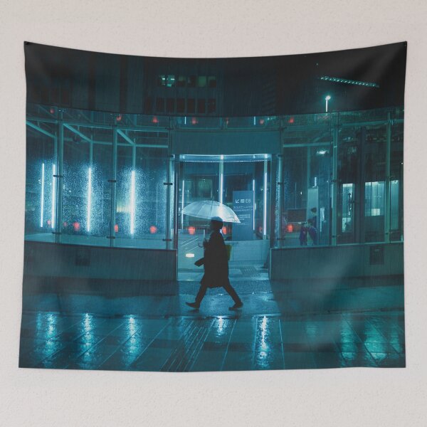 Item preview, Neo Tokyo - Walking in the rain designed and sold by TokyoLuv.