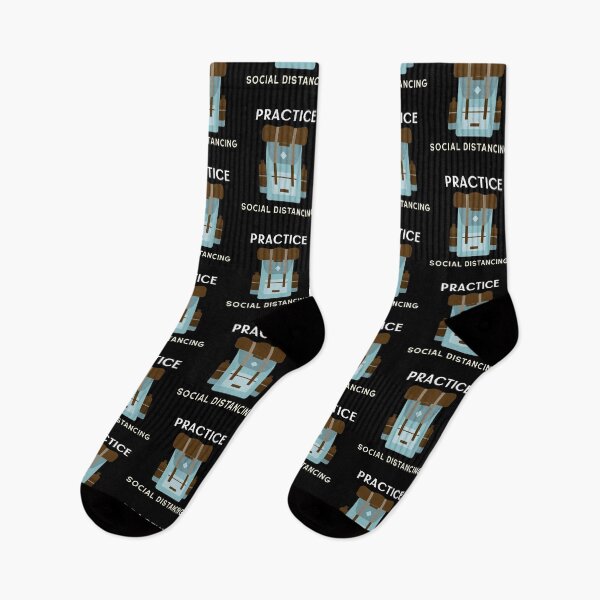 Item preview, Practice social distancing - go hiking! designed and sold by vibrantyy.