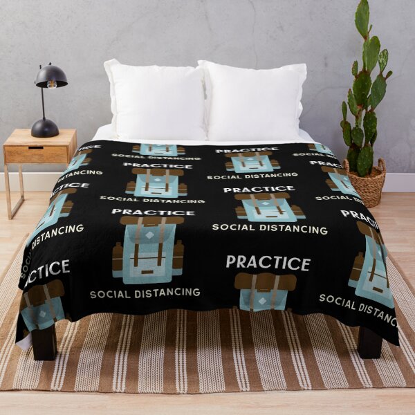 Item preview, Practice social distancing - go hiking! designed and sold by vibrantyy.
