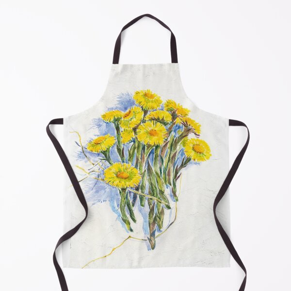 Item preview, Yellow spring flowers - coltsfoot designed and sold by Irina Ivanova.