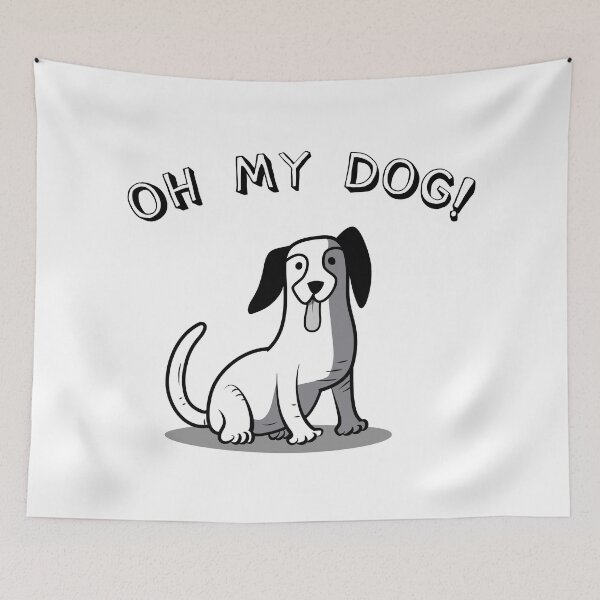 Item preview, funny dog designed and sold by Walter Orlandi.