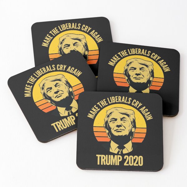 Item preview, Make The Liberals Cry Again Donald Trump Election 2020 Vintage Retro Sunset President designed and sold by VDKMerch.