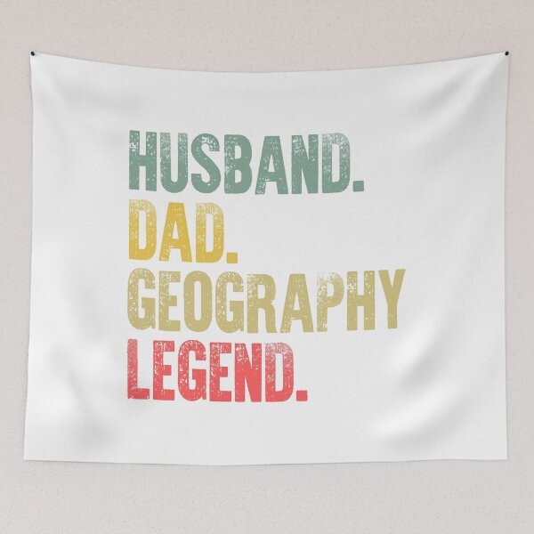 Item preview, Funny Men Vintage T Shirt Husband Dad Geography Legend Retro designed and sold by Bendthetrend.