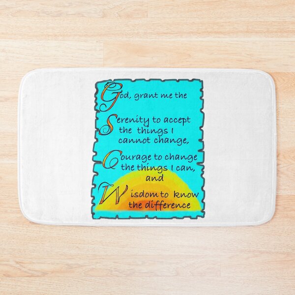 Item preview, God grant me the serenity Beautiful poetic prayer poem about resilience designed and sold by Artonmytee.